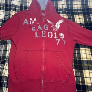 American Eagle Red Hoodie